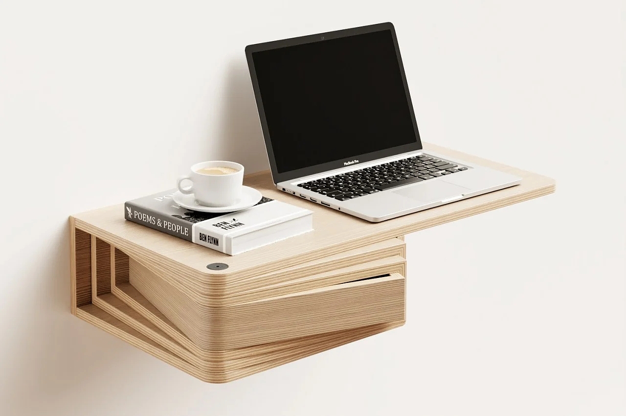 desk，woodiness，Rotating drawer，Russian Dolls，