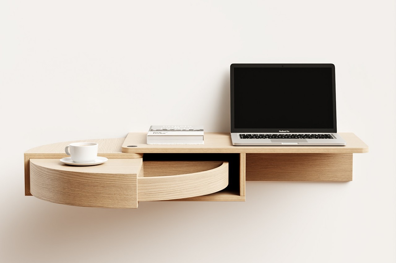 desk，woodiness，Rotating drawer，Russian Dolls，