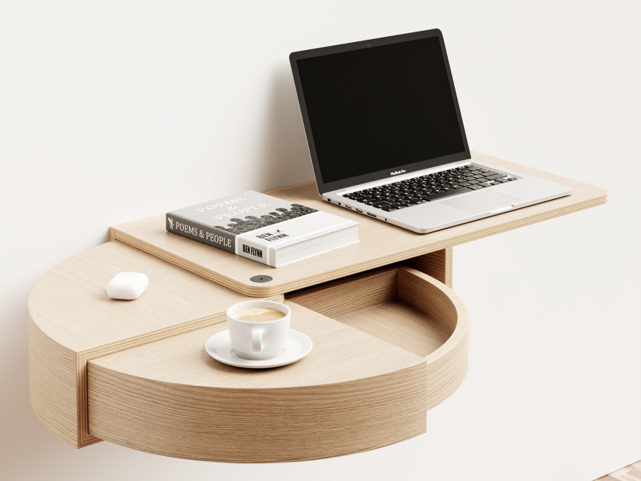 desk，woodiness，Rotating drawer，Russian Dolls，