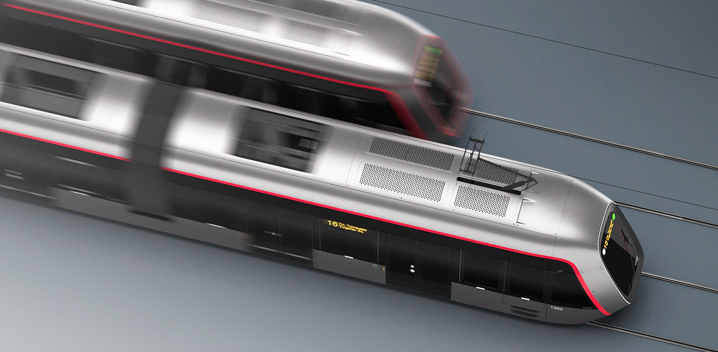 tram，Skoda 15t，Modernism，Ergonomics，