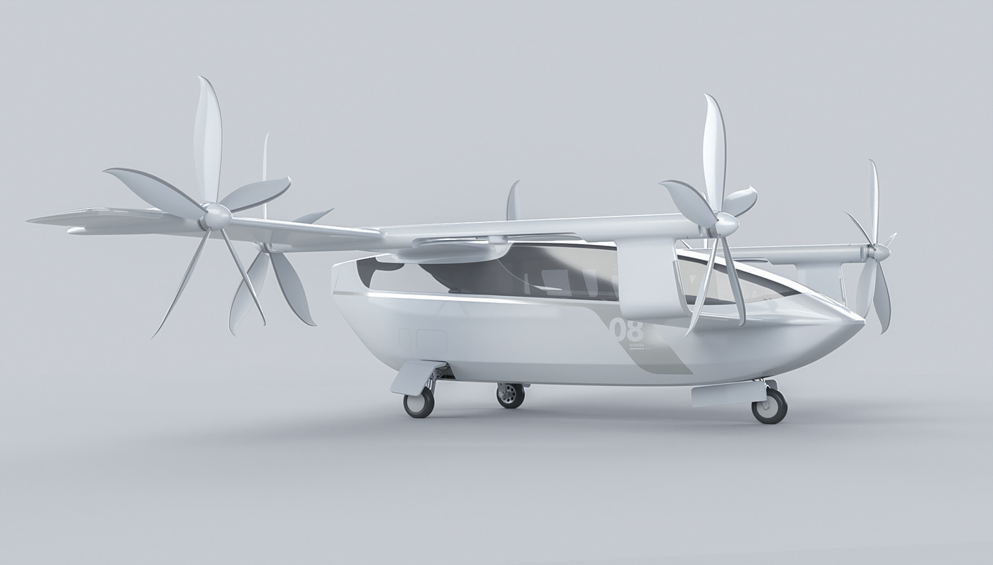 concept，aircraft，Multipurpose，product design，Appearance design，
