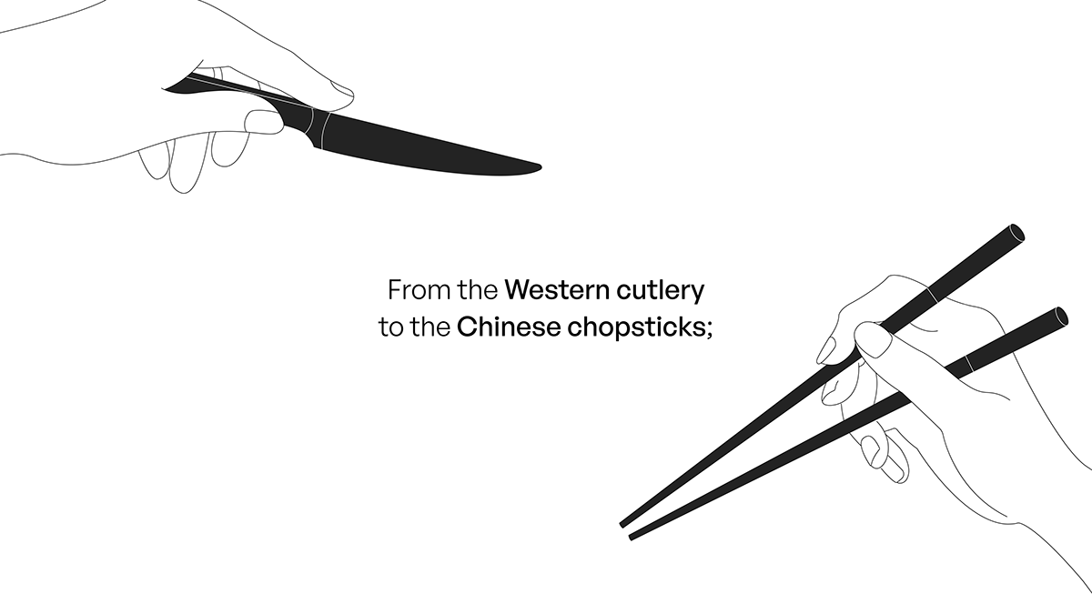 tableware，Tableware Collection，knife，fork，chopsticks，