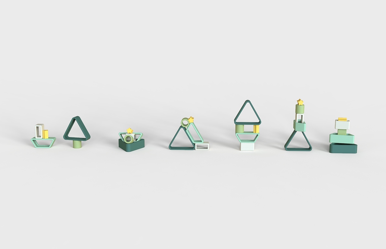 Stack music，Mother and baby，Building blocks，Toys，children，interest，silica gel，