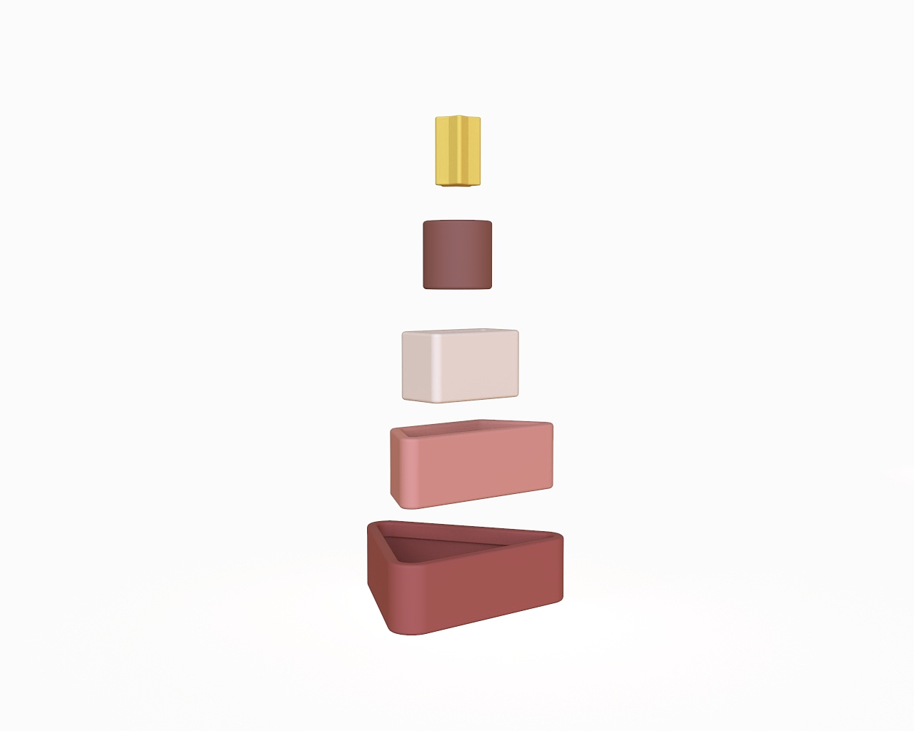 Stack music，Mother and baby，Building blocks，Toys，children，interest，silica gel，