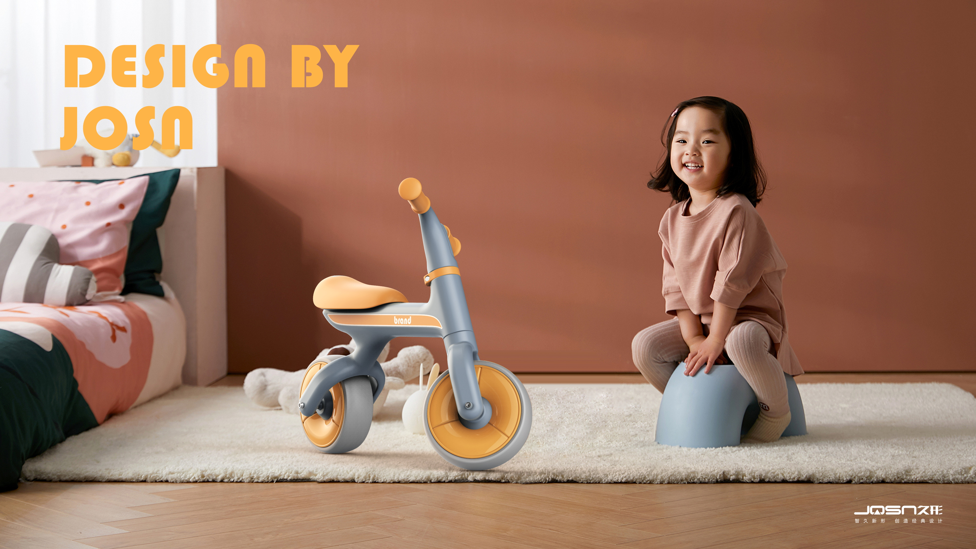 Children's products，Balance car，Taxi，Baby products，Mother and baby，Children's car，Toy car，product design，