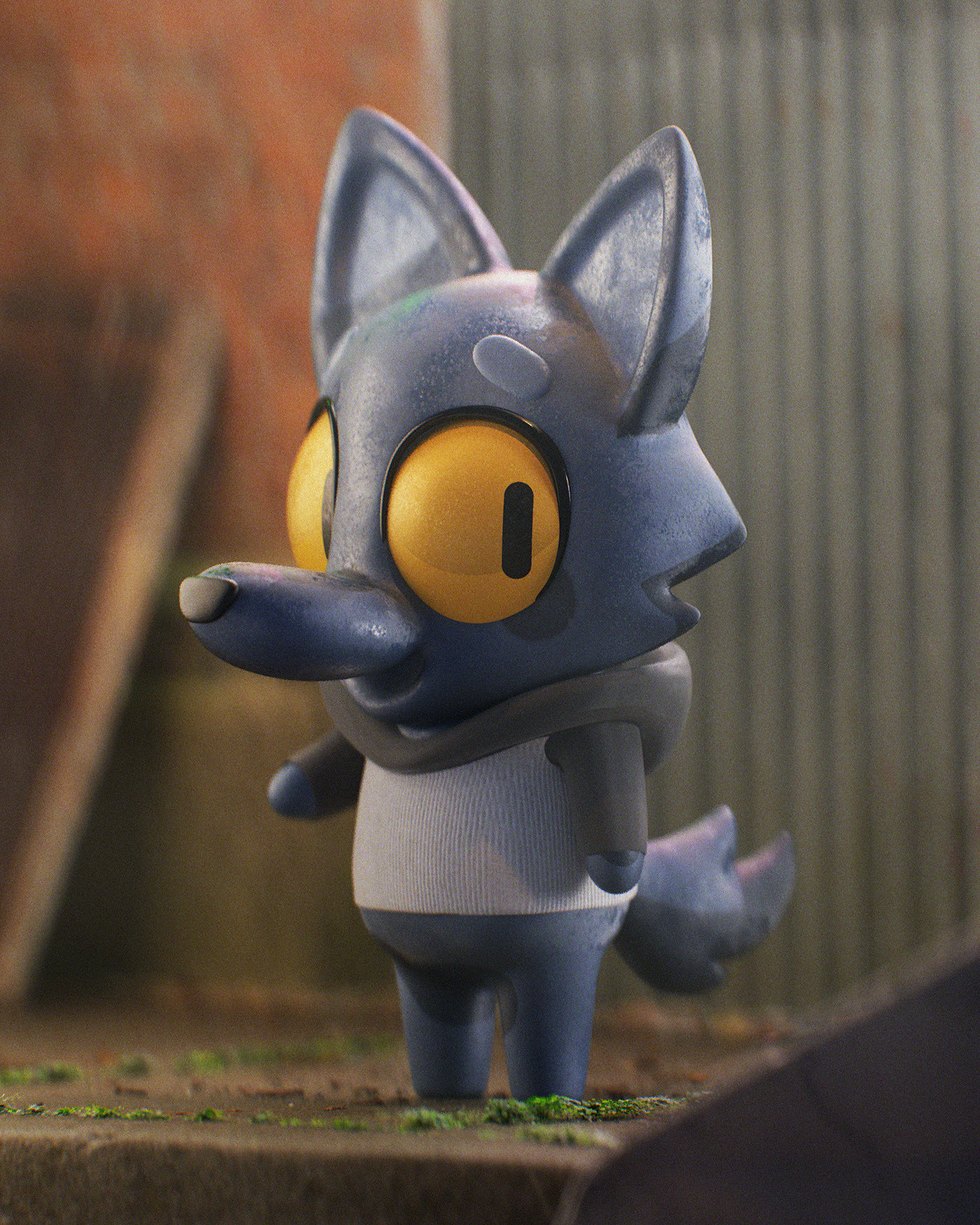 Animal City，Cartoon，Render，