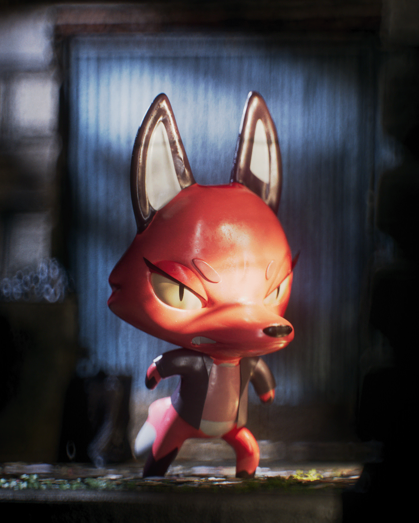 Animal City，Cartoon，Render，