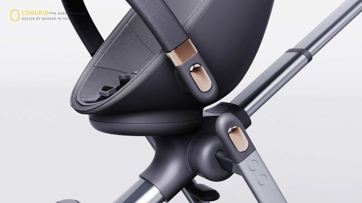 Appearance design，Structural design，Baby stroller，