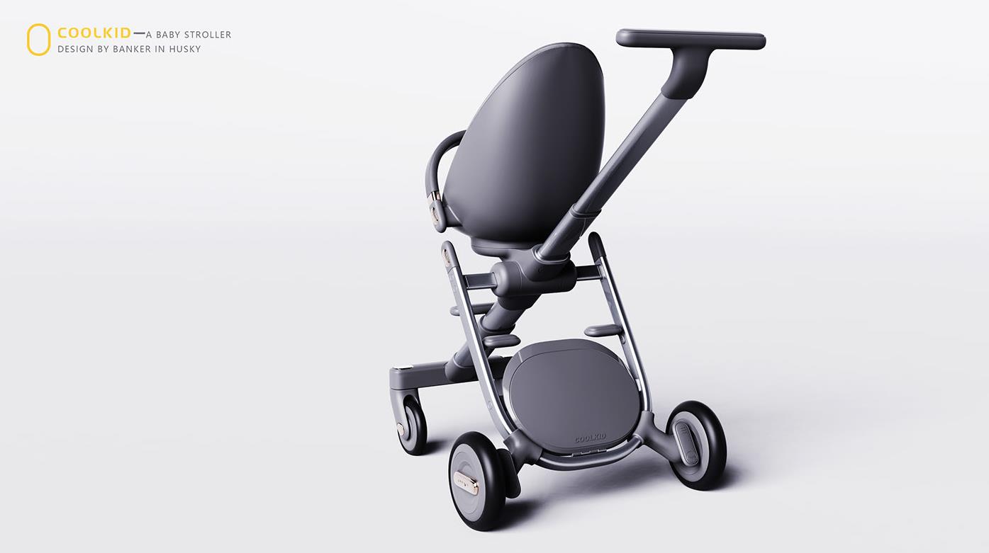 Appearance design，Structural design，Baby stroller，