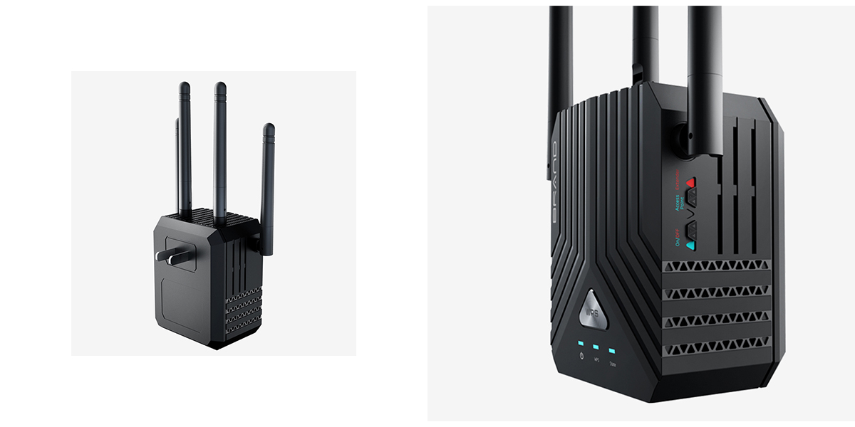 Repeater，Product definition，Sense of science and technology，Simple design，