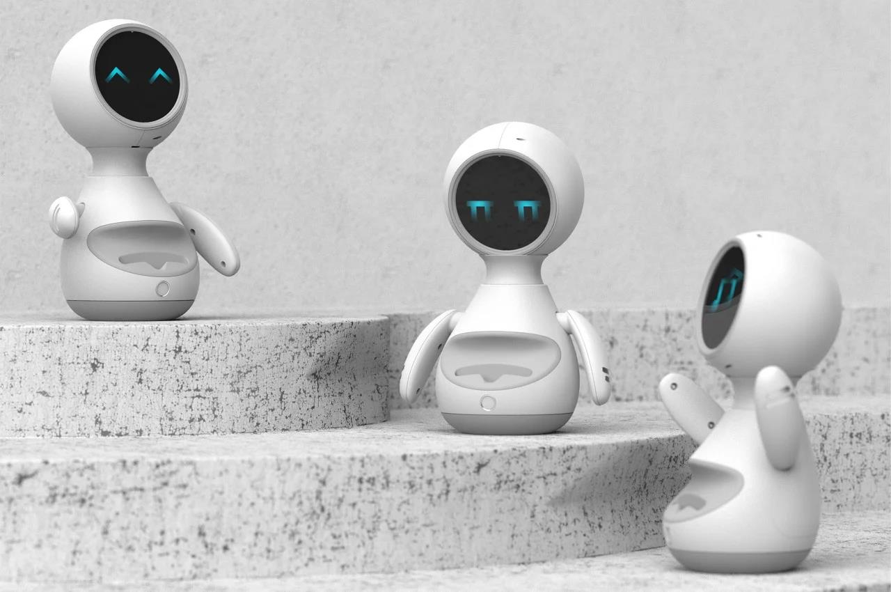 intelligence，Mobile phone support，robot，Appearance design，exquisite，