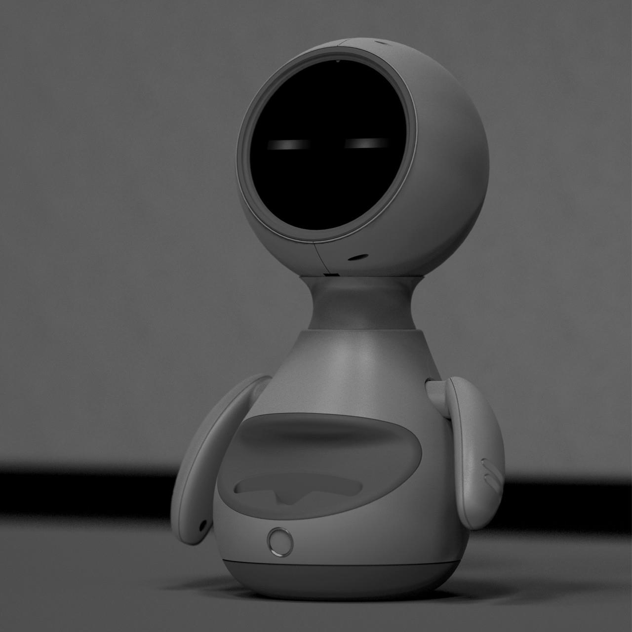 intelligence，Mobile phone support，robot，Appearance design，exquisite，