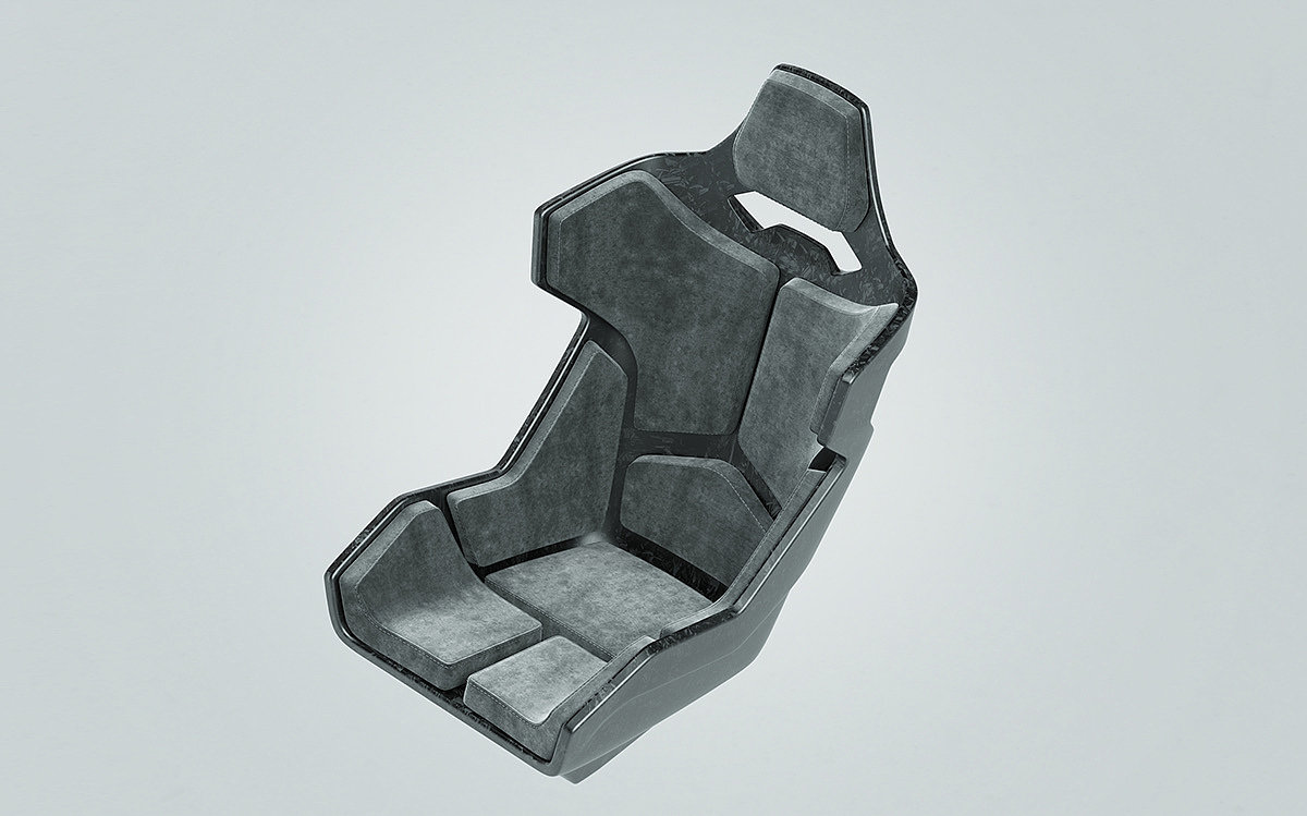 Racing seat，Appearance design，Interior，