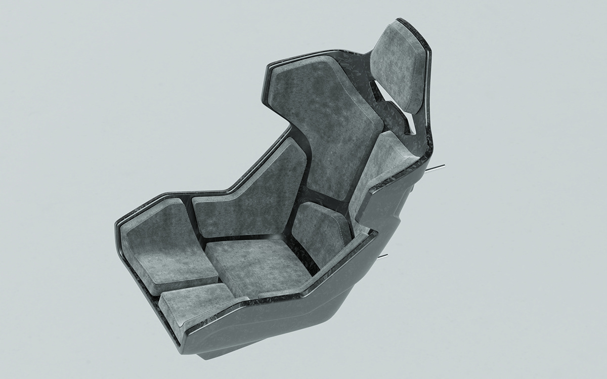 Racing seat，Appearance design，Interior，