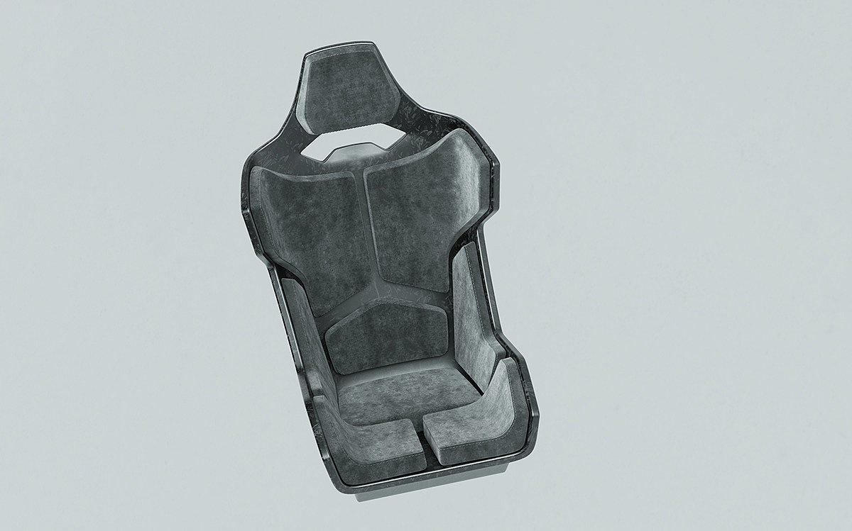 Racing seat，Appearance design，Interior，