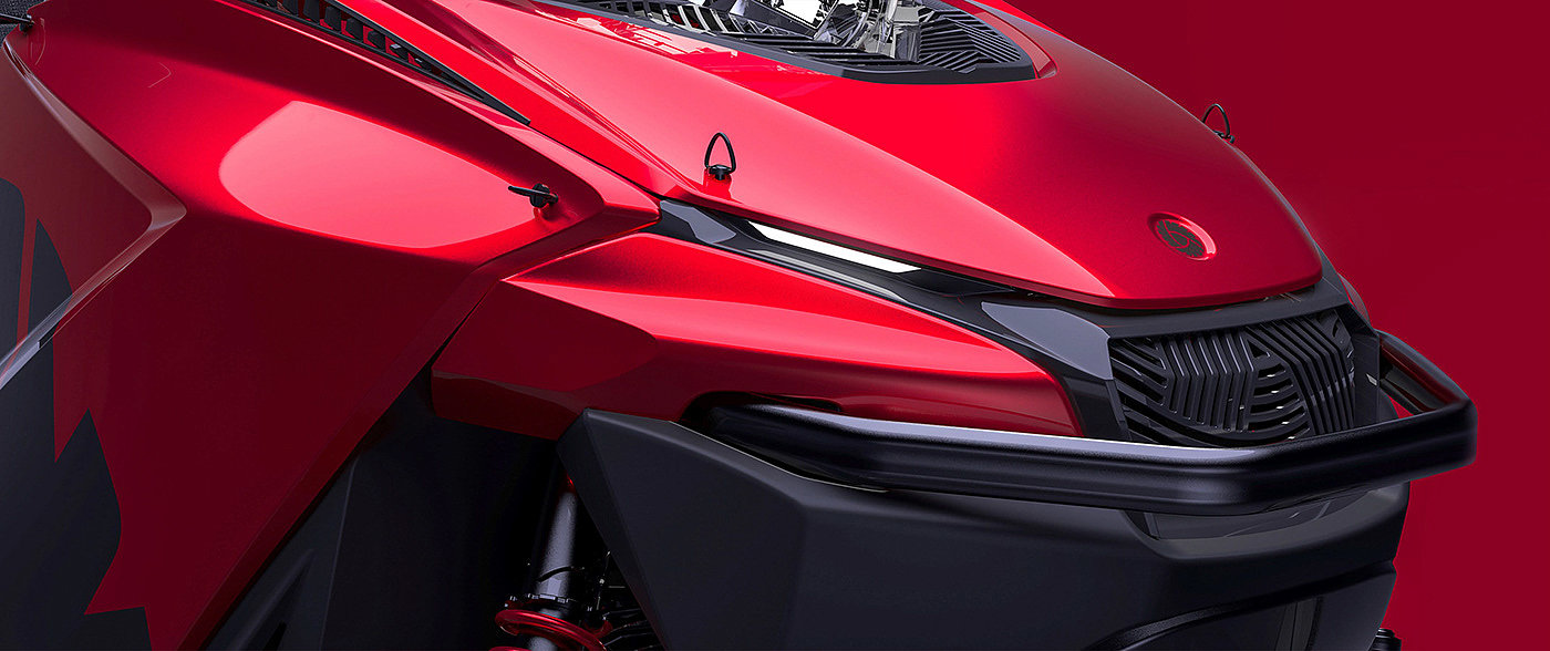 Appearance design，concept，Snow motorcycle，modern，Cool，