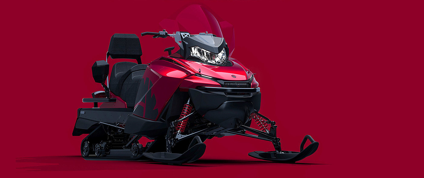 Appearance design，concept，Snow motorcycle，modern，Cool，
