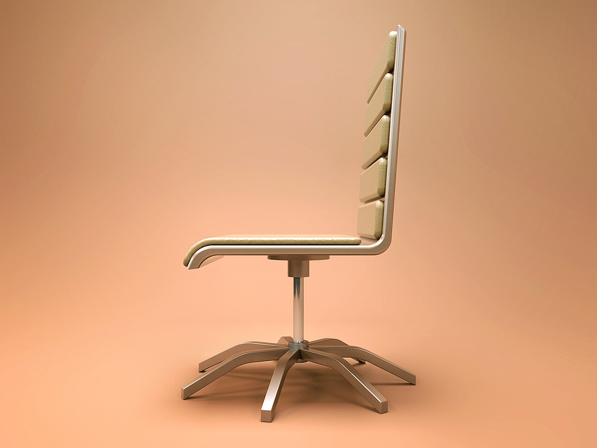 furniture，industrial design，3d，chair，Model，thin，