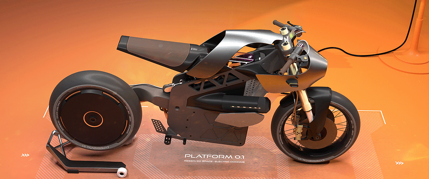 motorcycle，Model，3d，Electric，industrial design，vehicle，