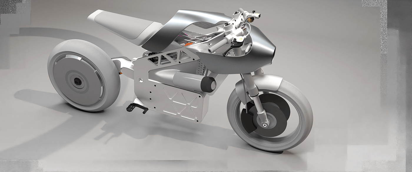 motorcycle，Model，3d，Electric，industrial design，vehicle，