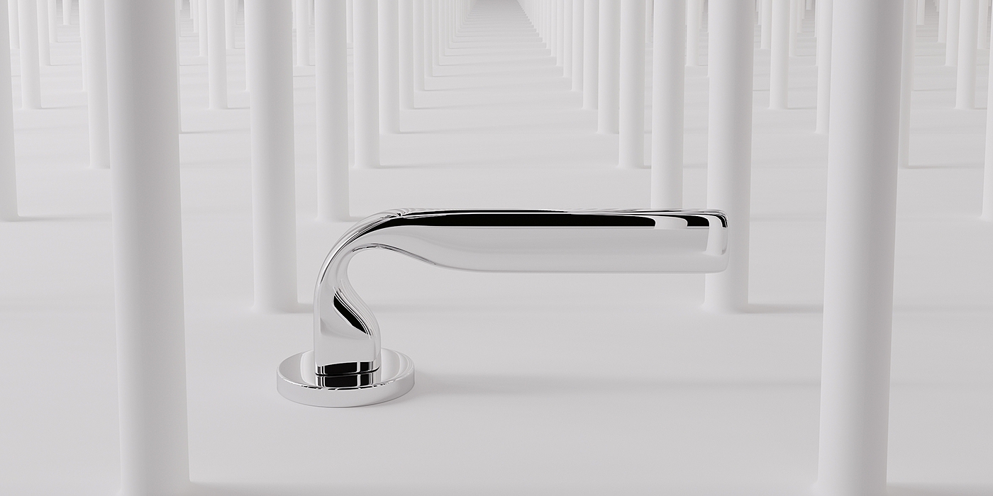door，handle，Sense of future，