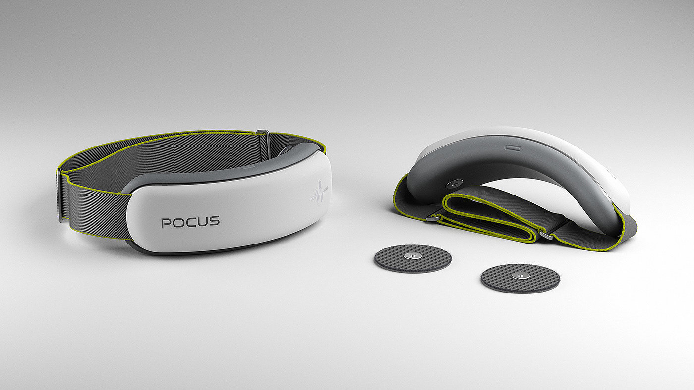 wearable devices ，Neuromodulation，product design，Design，Pocus，