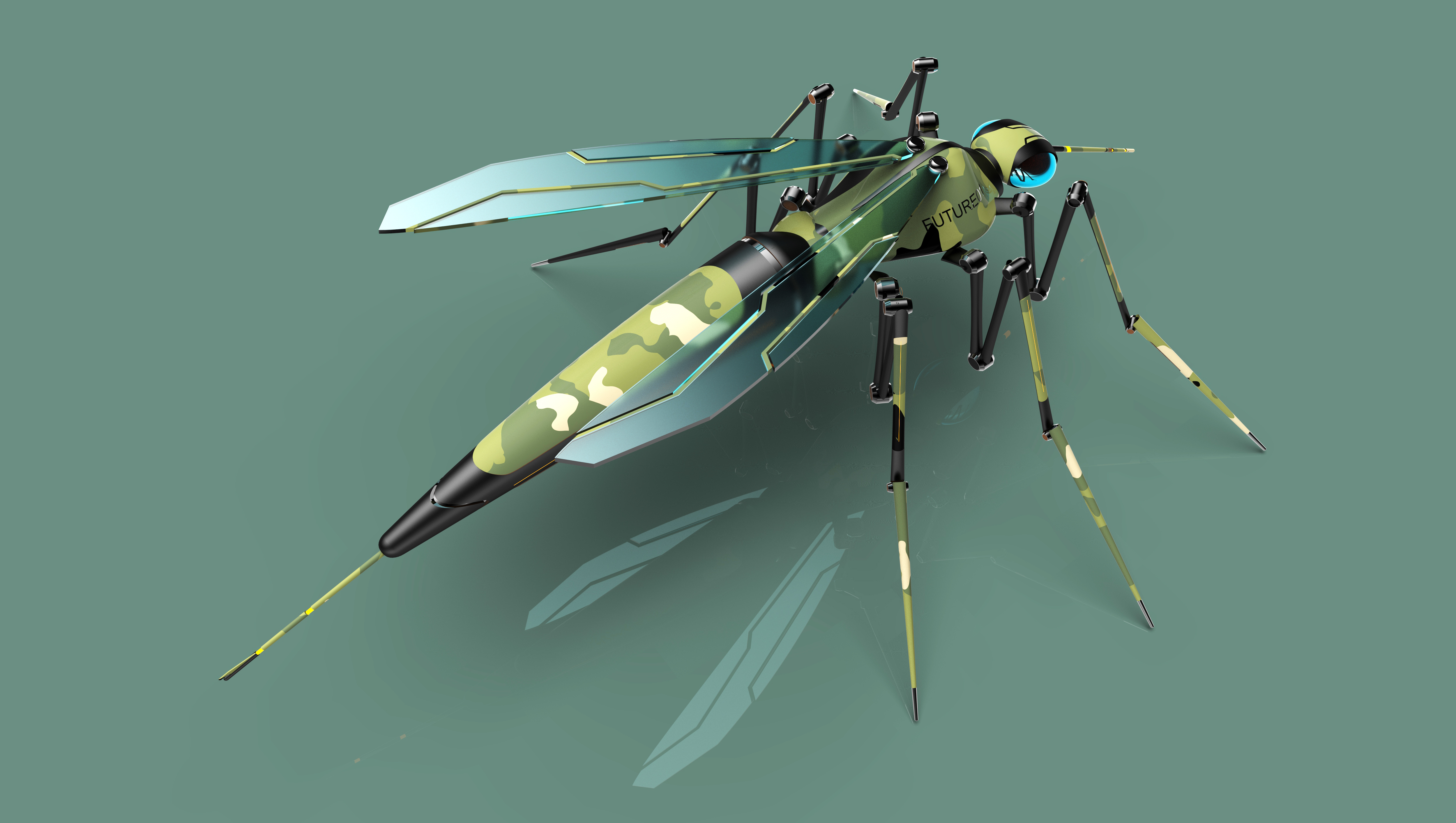 robot，conceptual design，Military robot，Reconnaissance robot，UAV，Flying robot，