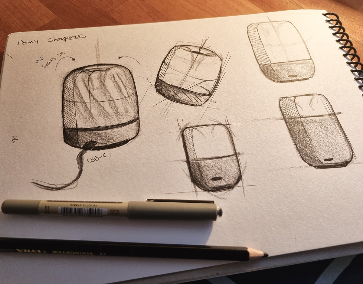 pencil sharpener，Appearance design，exquisite，Tool design，