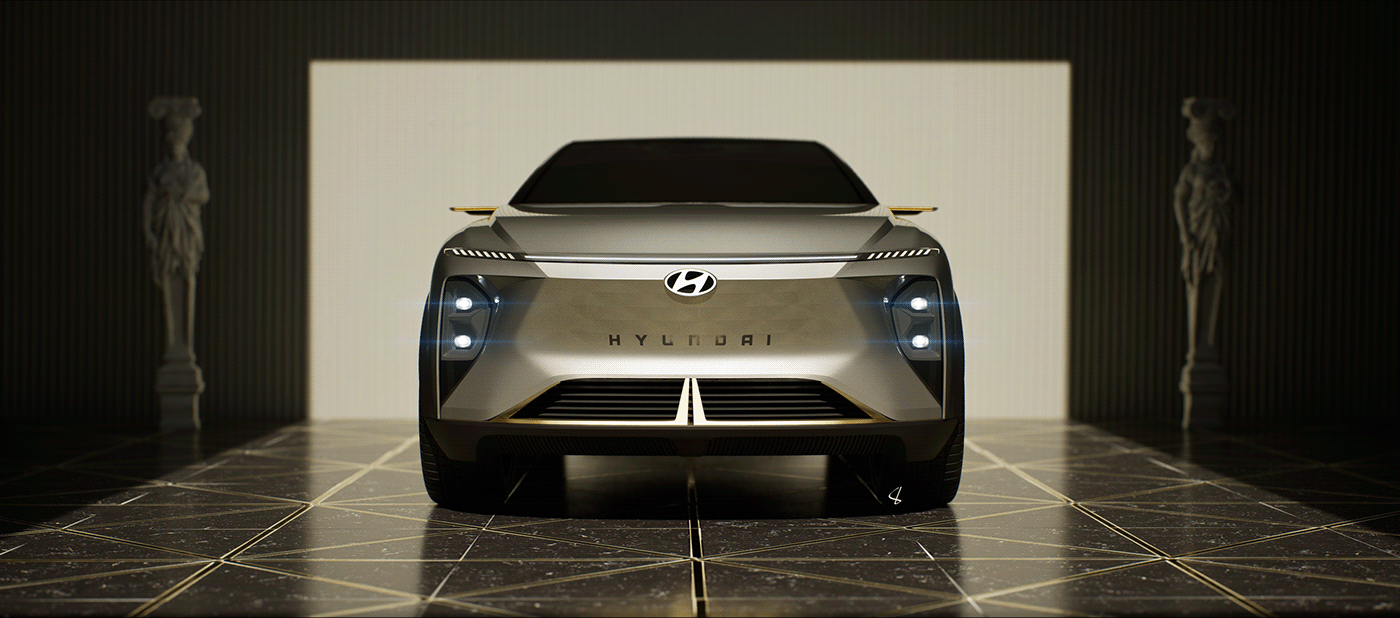 modern，hyundai，automobile，