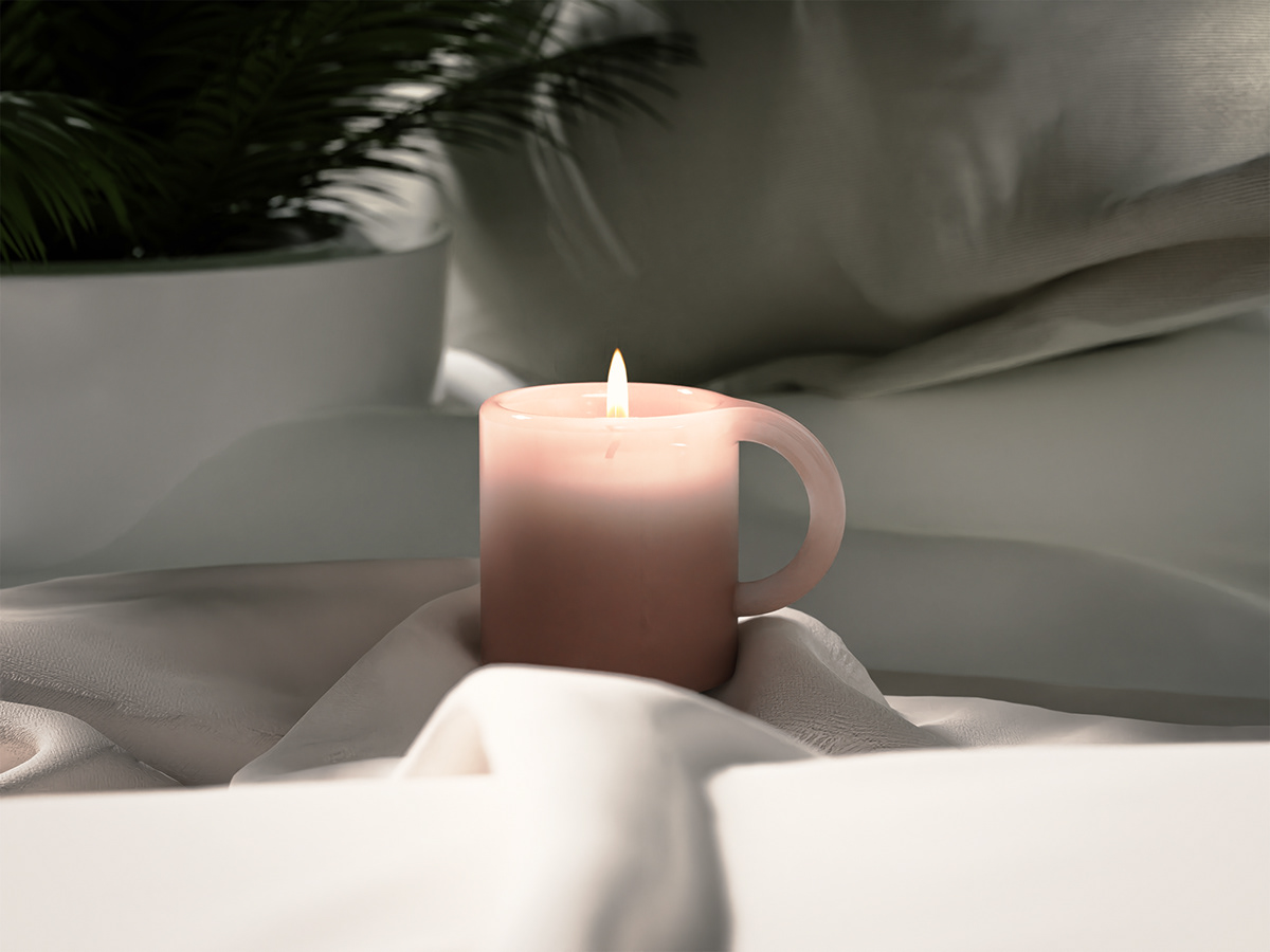candle，coffee cup，product design，originality，Design，Simplicity，