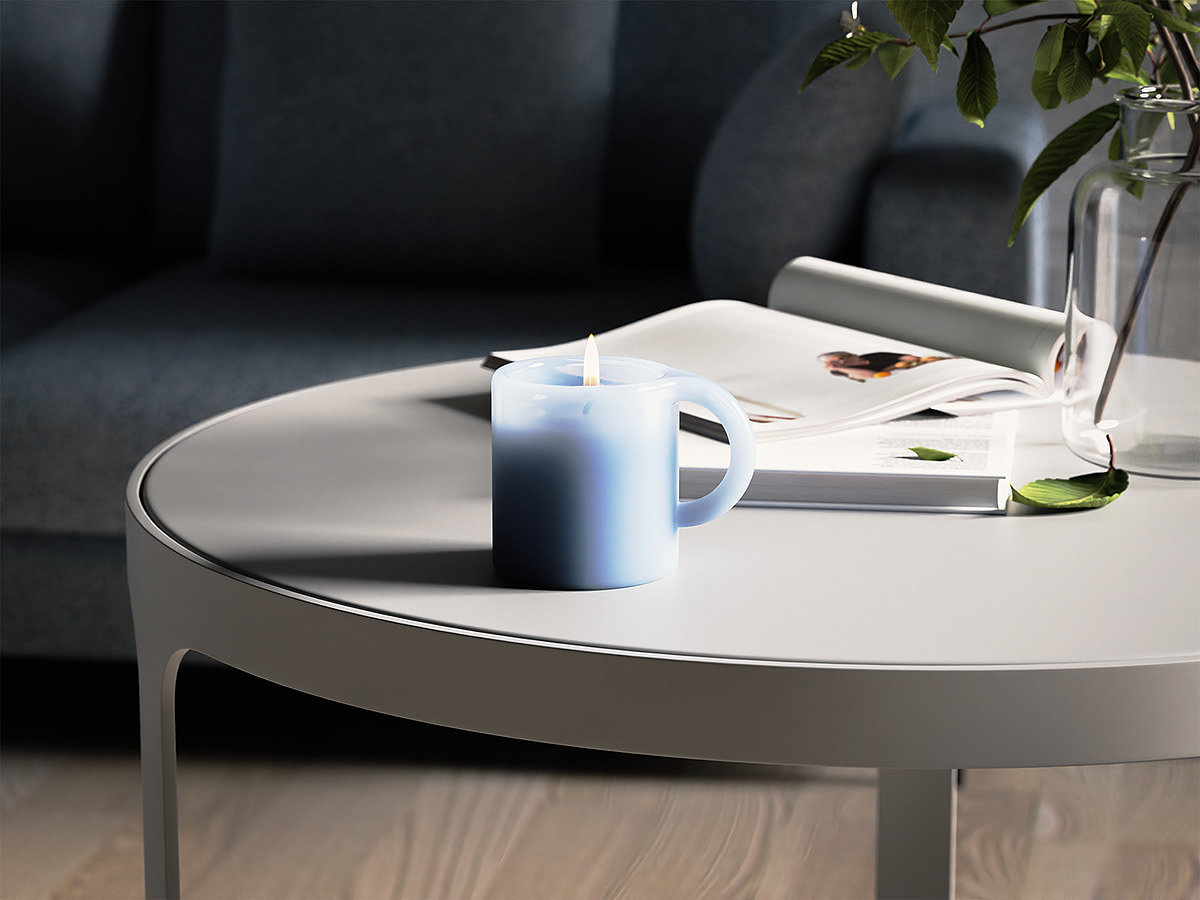 candle，coffee cup，product design，originality，Design，Simplicity，