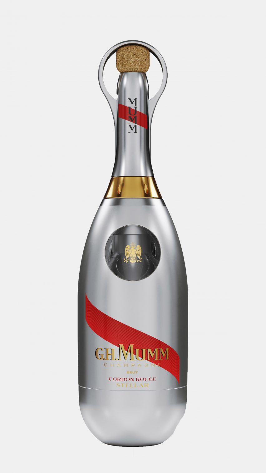 Champagne bottle，Maison Mumm，Design，novel，