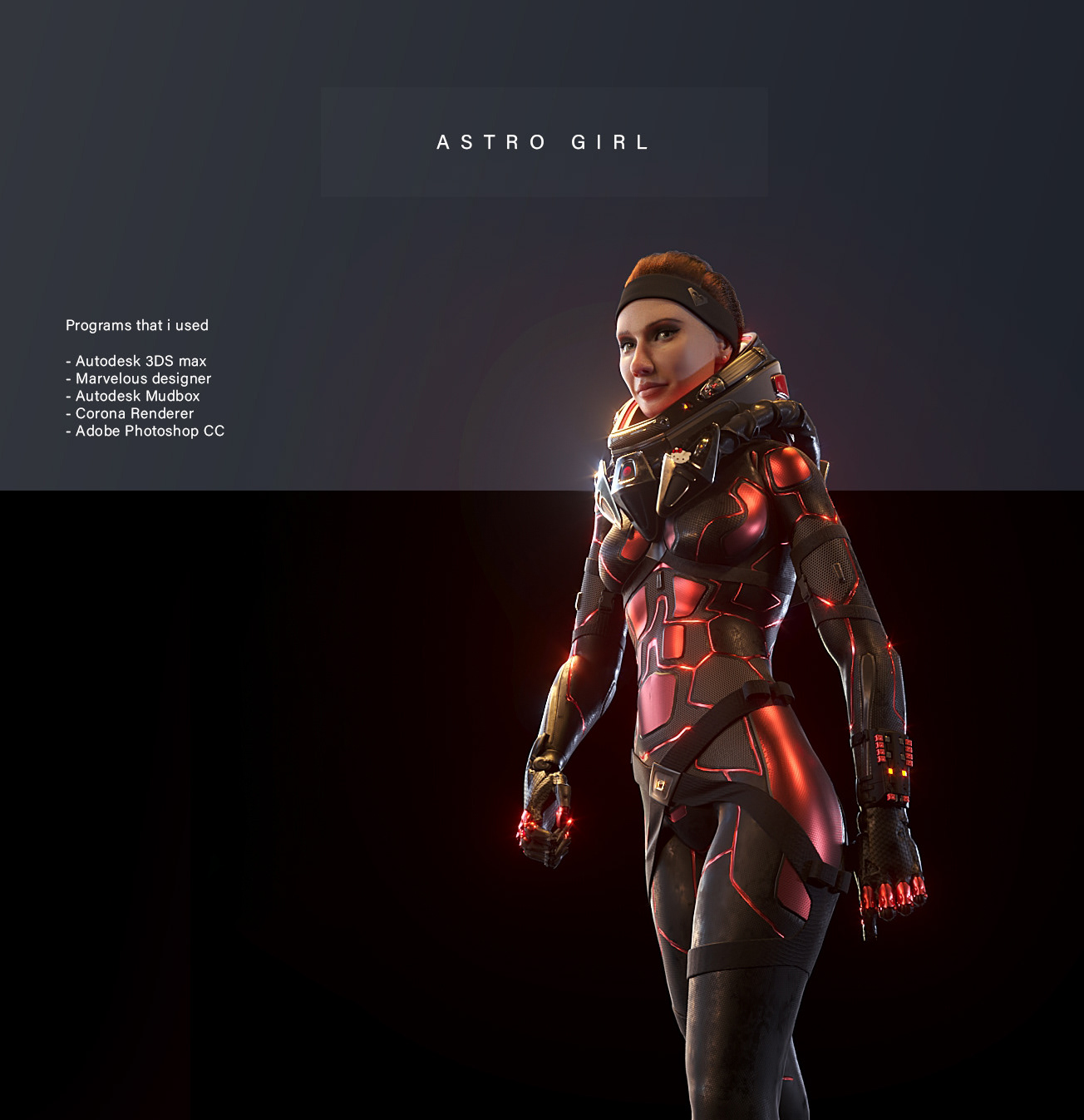 Render，Appearance design，exquisite，modeling，Character modeling，