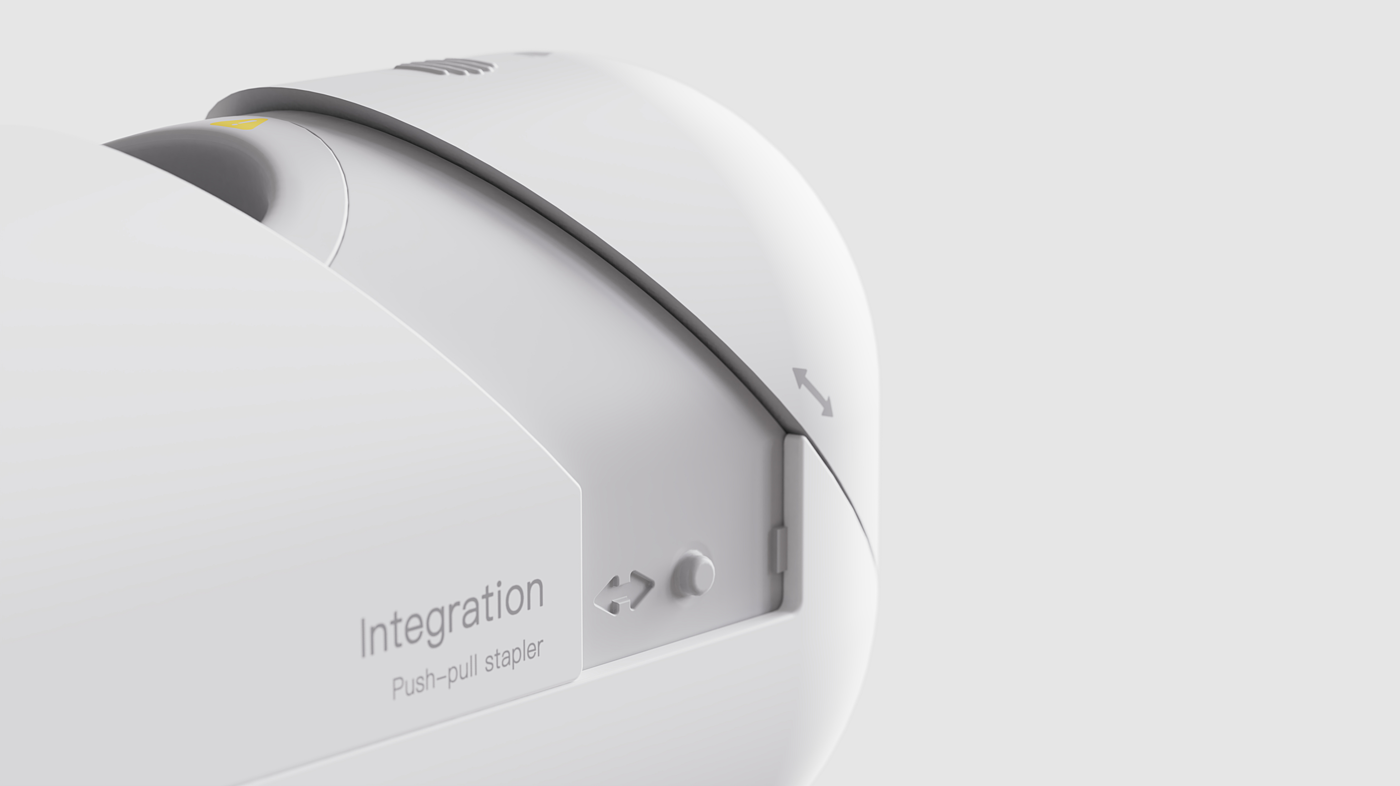 product design，industrial design，Office products，stapler，Keyshot rendering，sample reels，