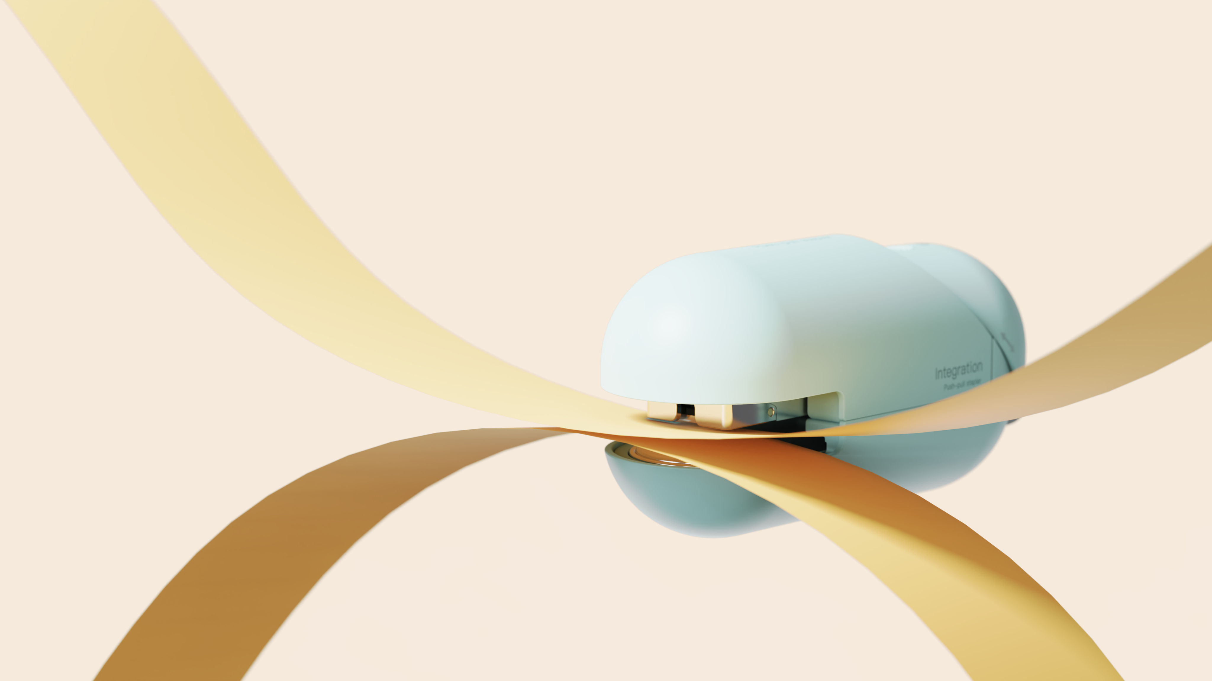 product design，industrial design，Office products，stapler，Keyshot rendering，sample reels，