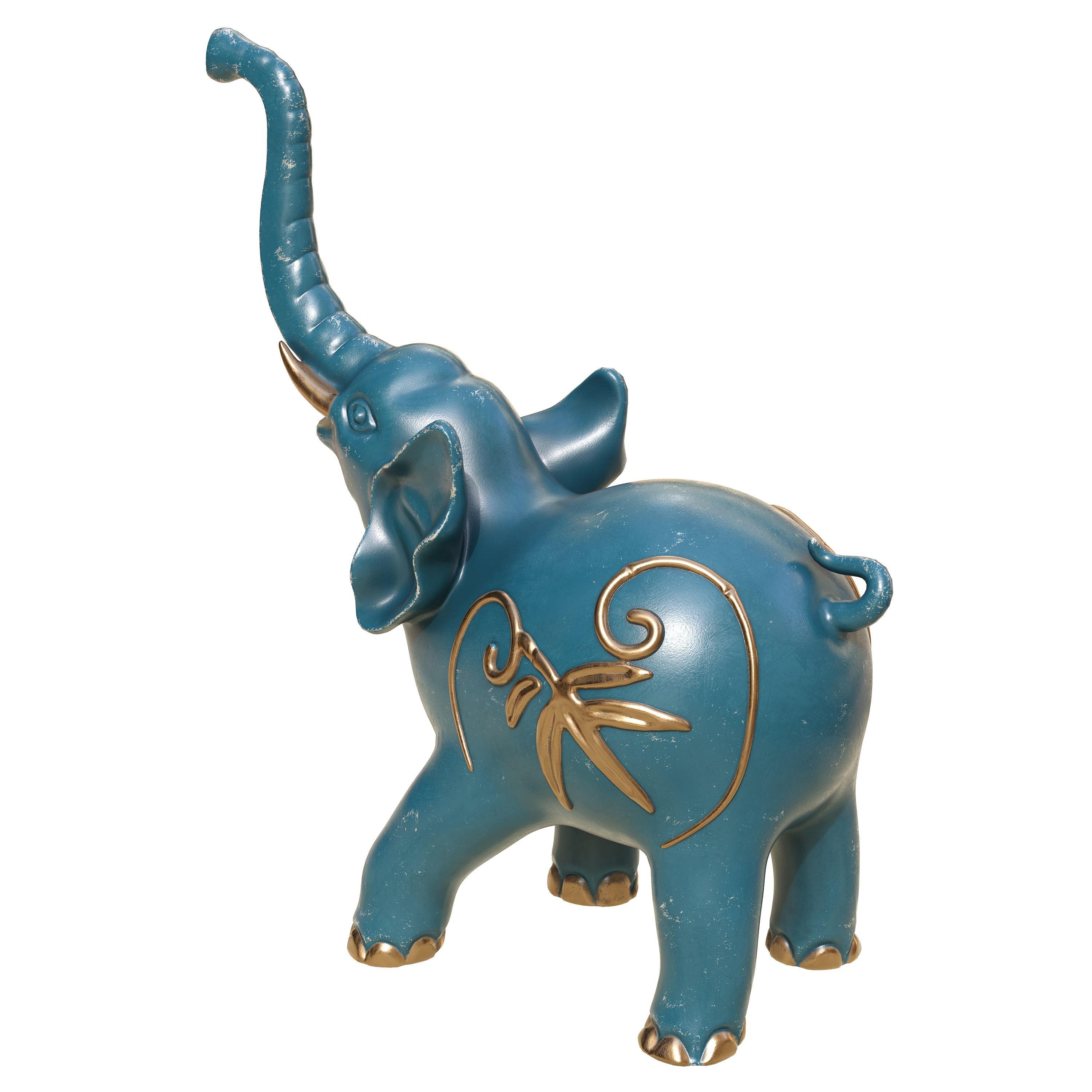 Lucky elephant，elephant，Zbrush，carving，Sculpture，zB，substancepainter，product，