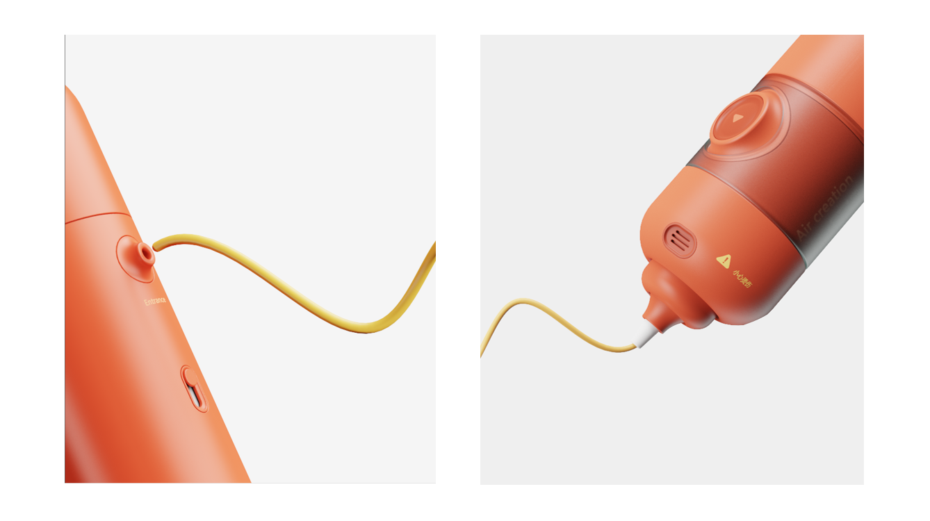 product design，industrial design，3C products，Three D printing pen，Keyshot rendering，diy，