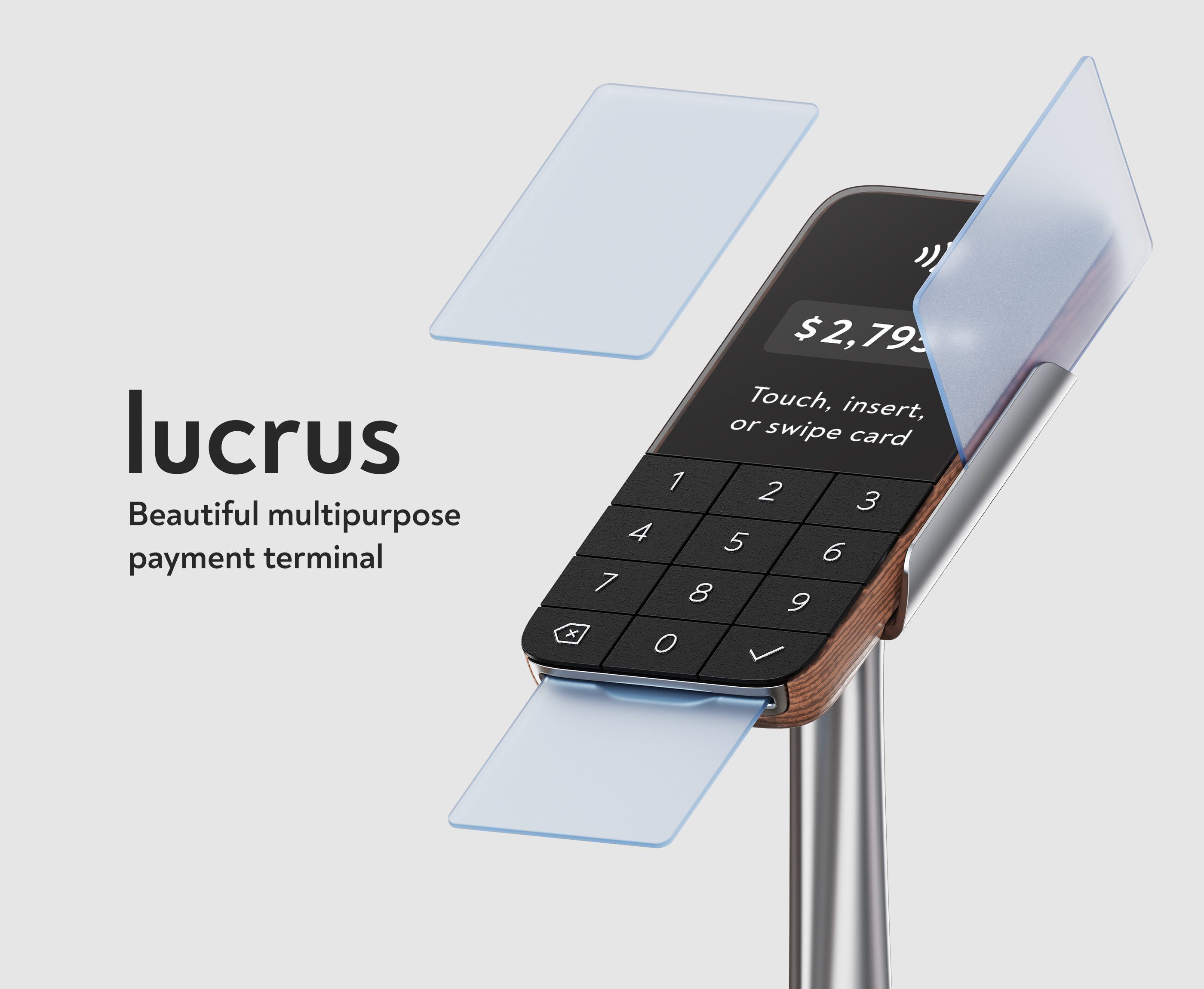 Lucrus，Technology design，product design，Payment equipment，