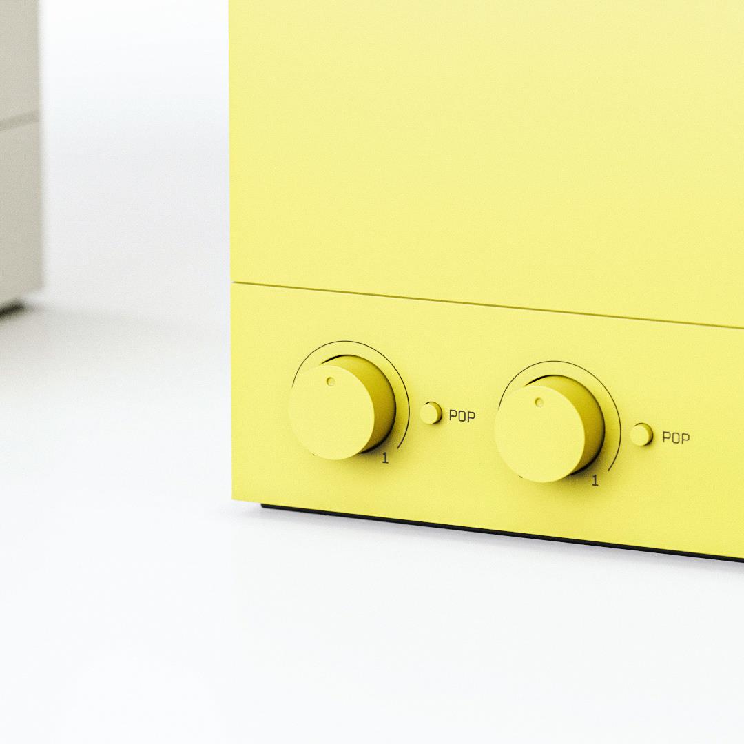 toaster，Appearance design，exquisite，SNACK-IN-A-BOX.，classical，