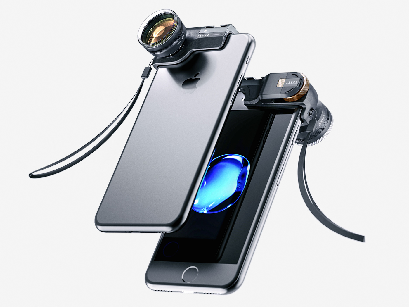 External lens，+LENS，product design，Appearance design，