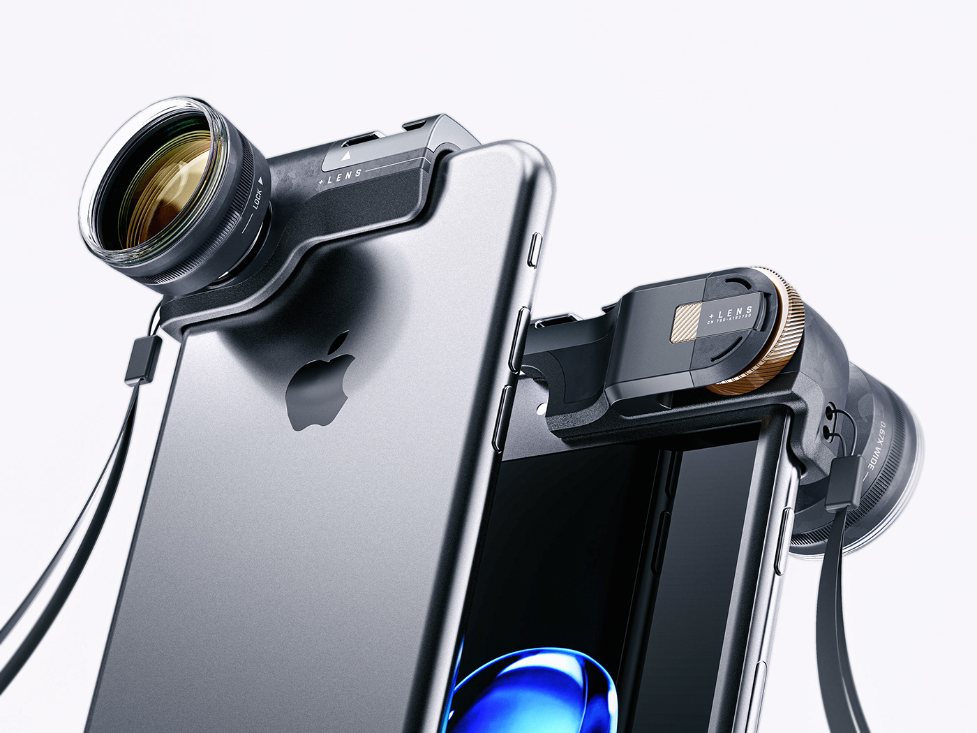 External lens，+LENS，product design，Appearance design，