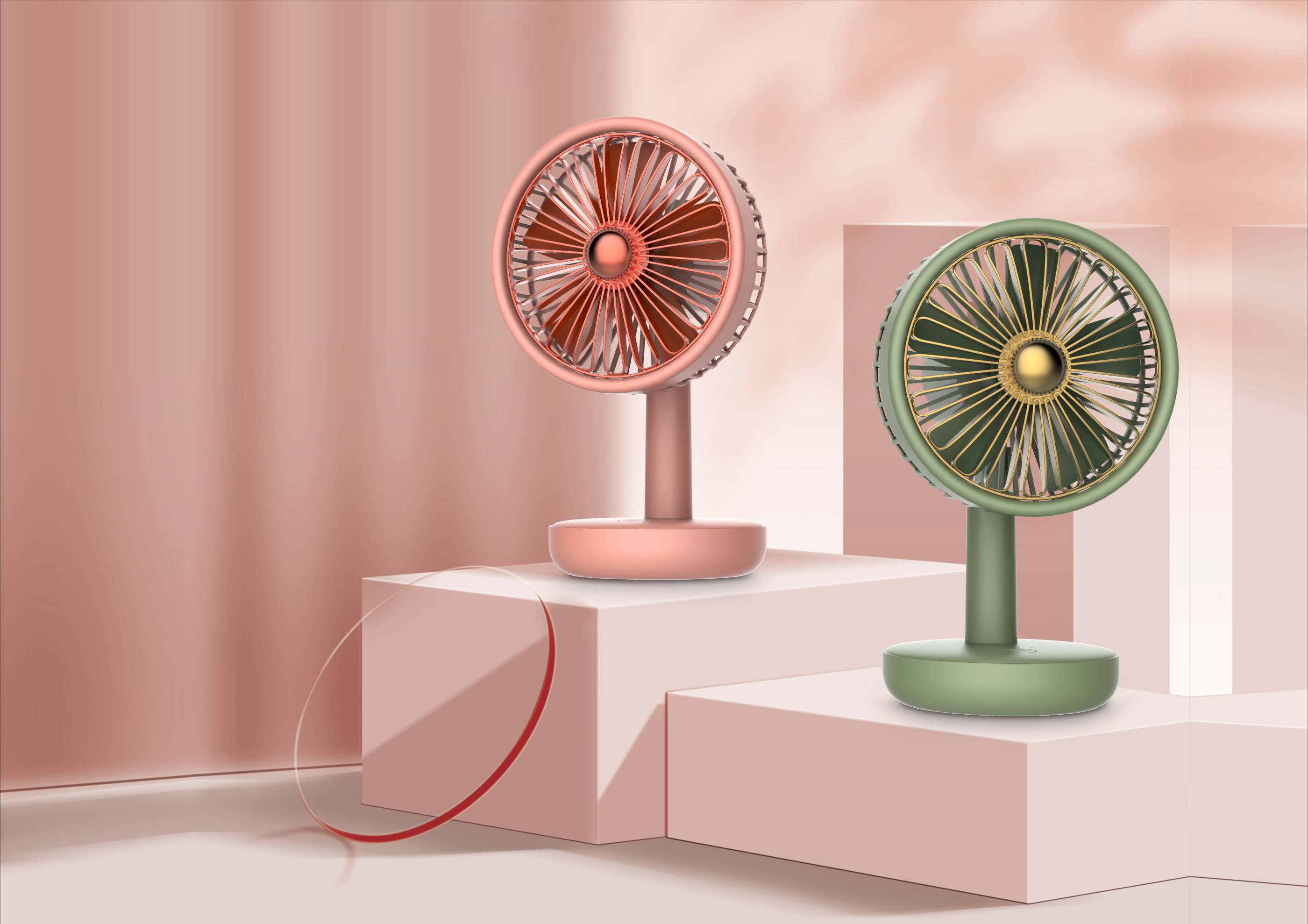 Small fan design，small home appliances，Creative design，product design，