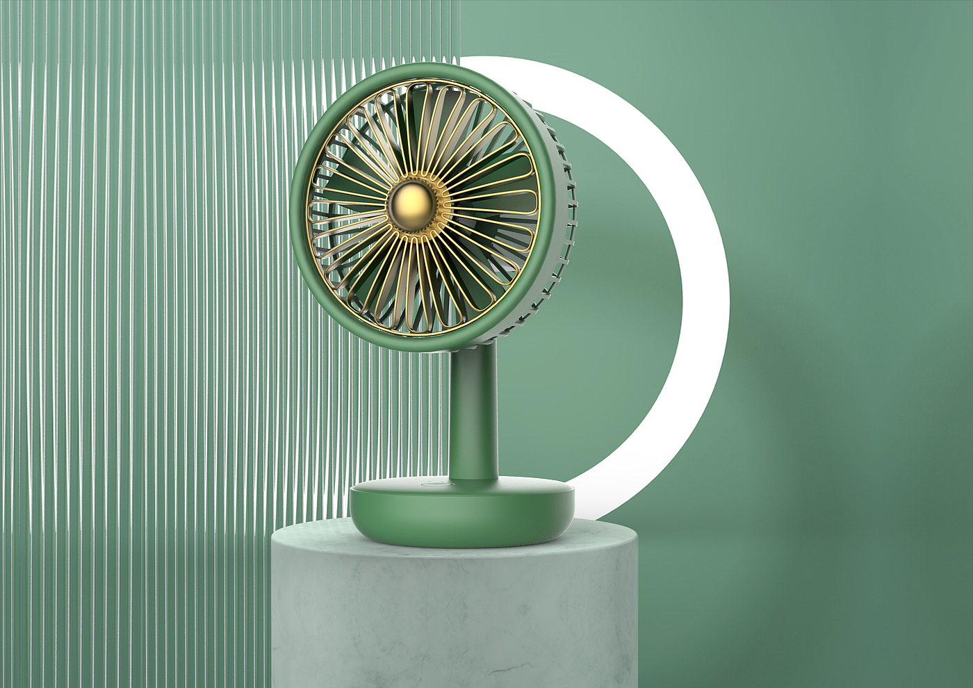 Small fan design，small home appliances，Creative design，product design，