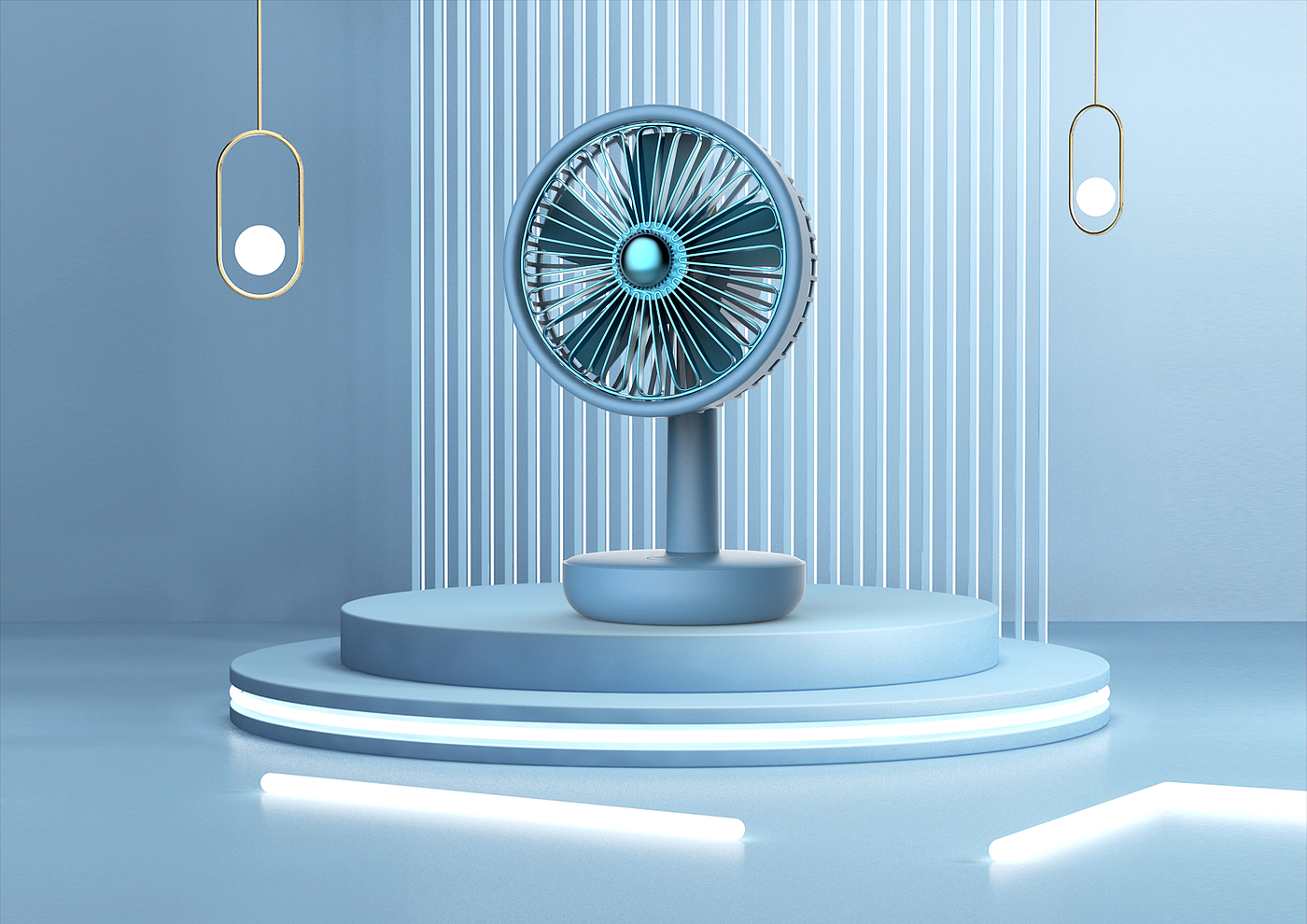 Small fan design，small home appliances，Creative design，product design，