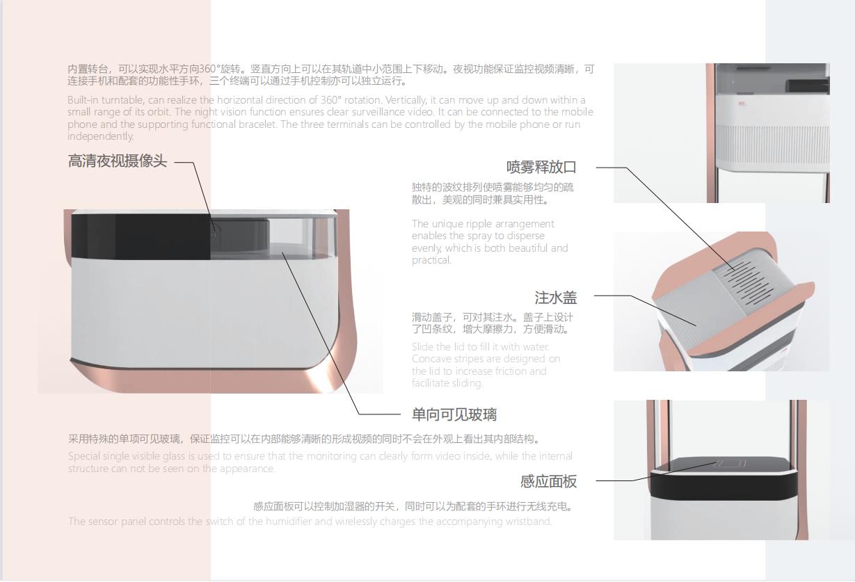 Anti-domestic violence self-help forensics series product design，
