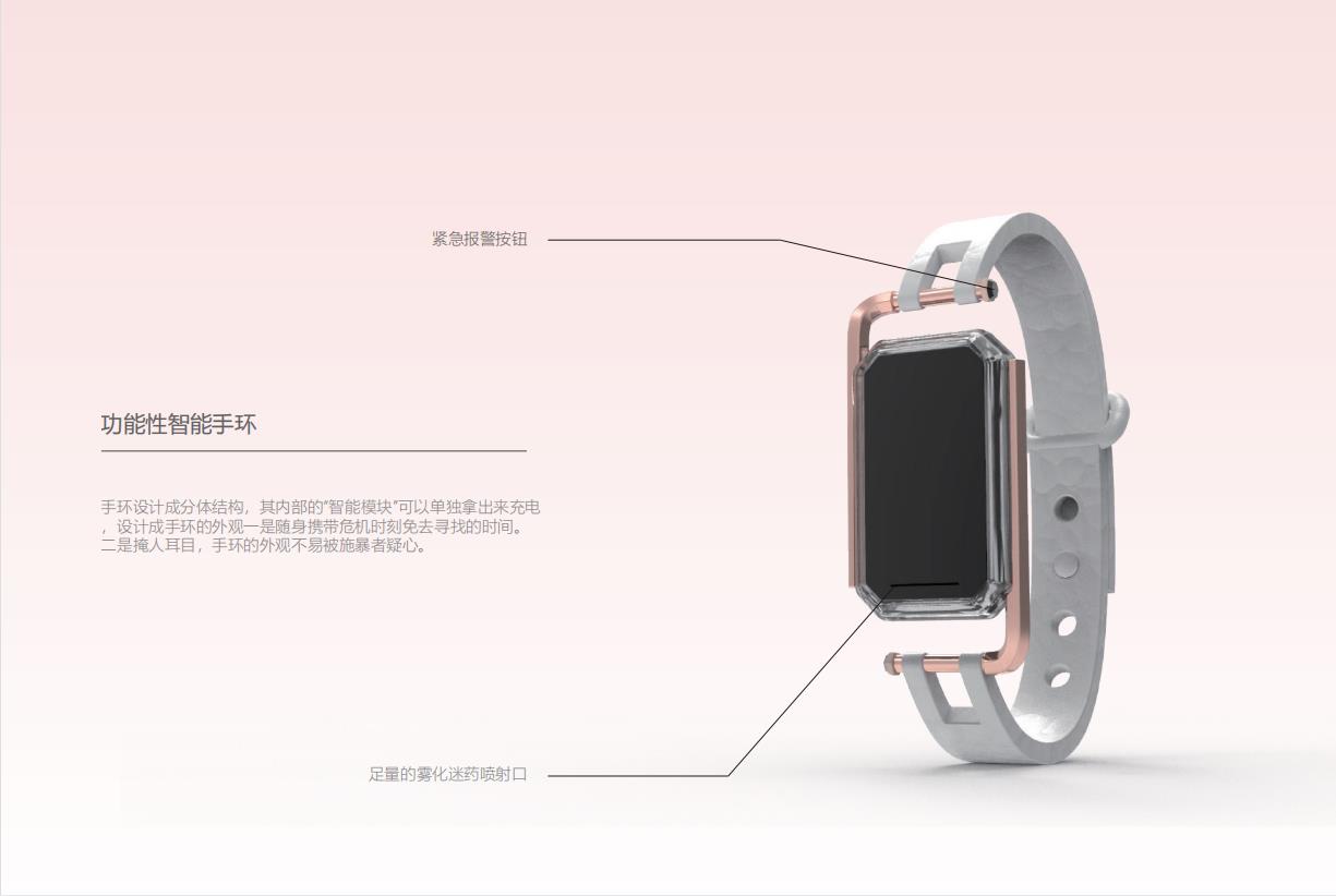 Anti-domestic violence self-help forensics series product design，