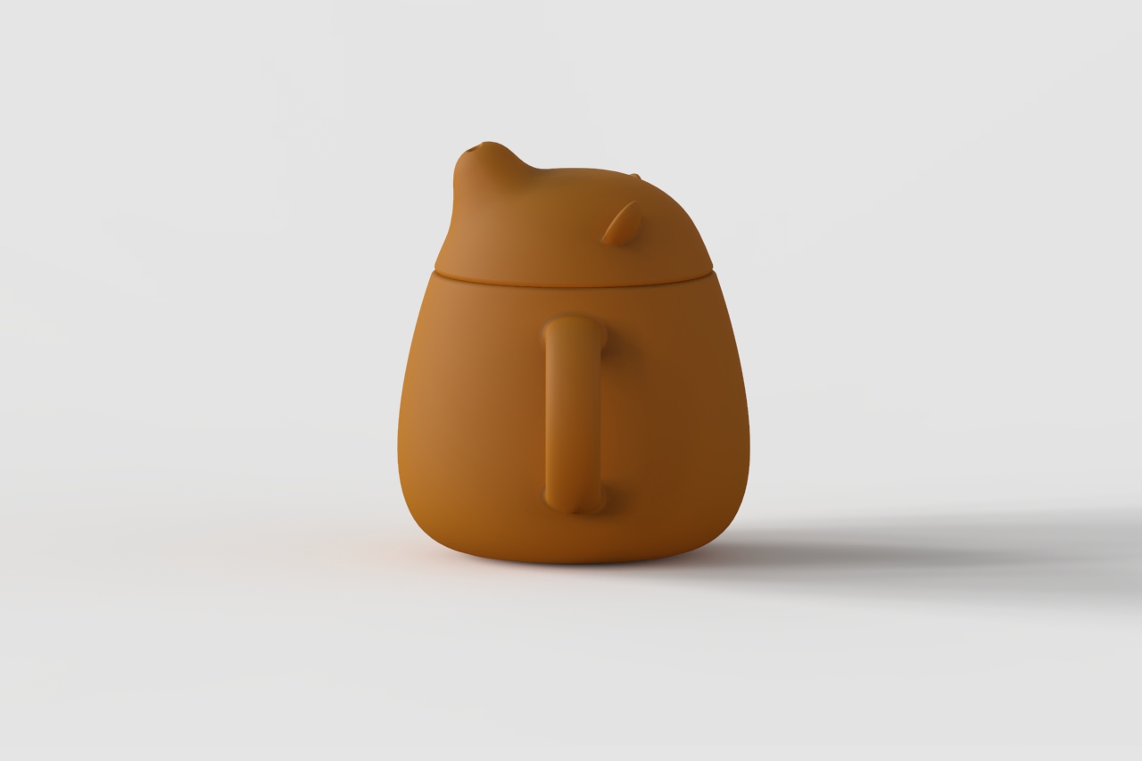 children，Mother and baby，Water cup，lovely，Little bear，structure，Leak proof，