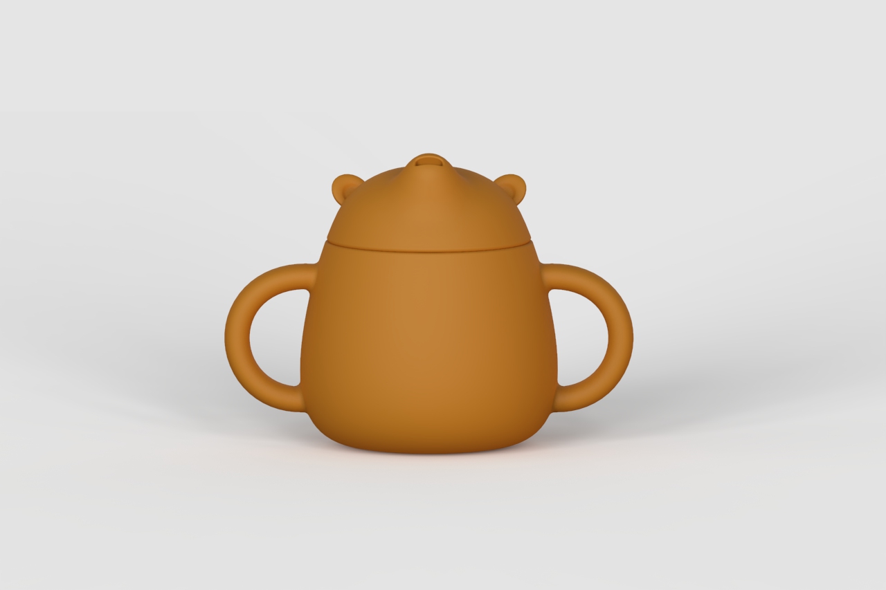 children，Mother and baby，Water cup，lovely，Little bear，structure，Leak proof，