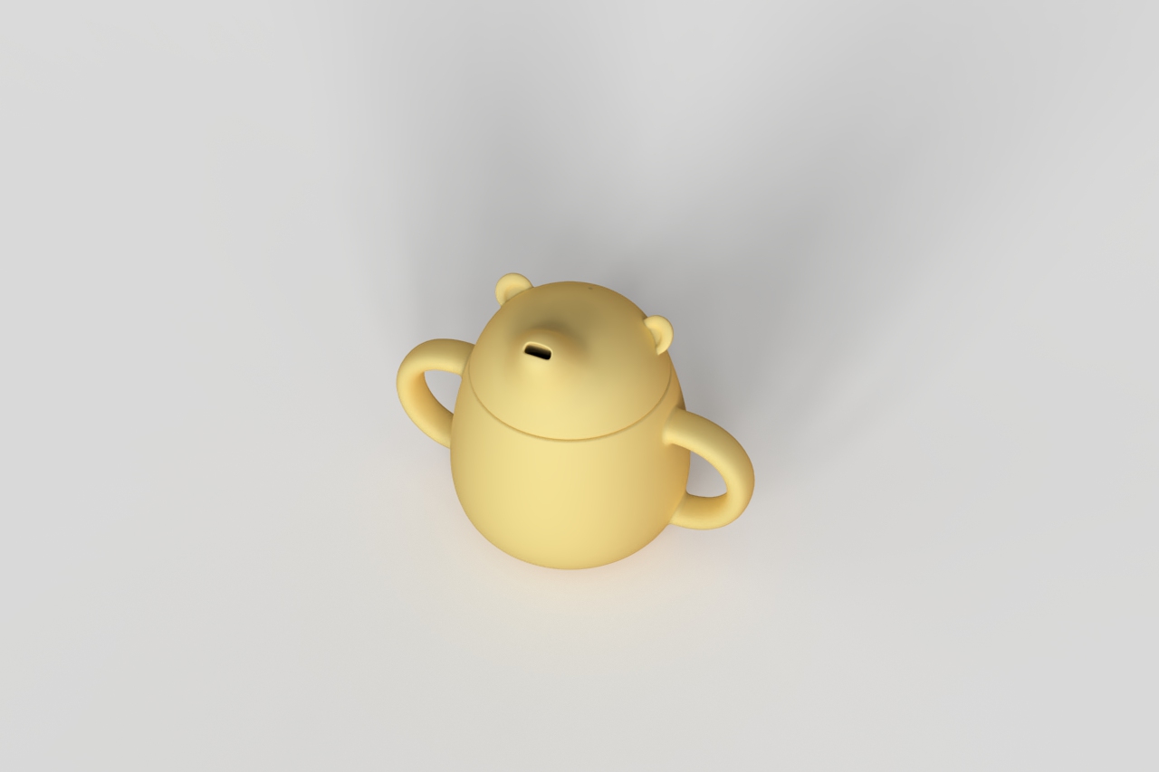 children，Mother and baby，Water cup，lovely，Little bear，structure，Leak proof，