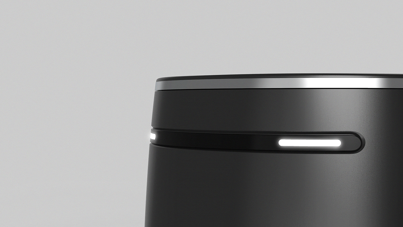 TRASICLE MINI，trash can，Design，intelligence，